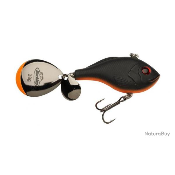 Leurre BERKLEY Pulse Spintail XL 18g Black Orange