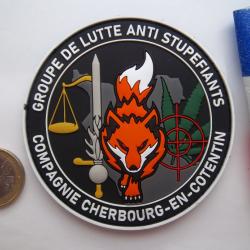 compagnie Cherbourg en Cotentin écusson militaire collection