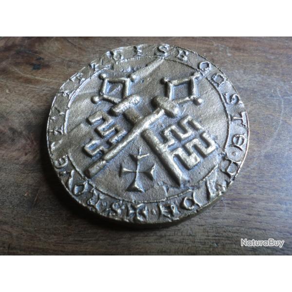 mdaille bronze stadtsiegel buxtehude 14 jahrh