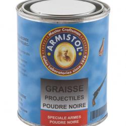 ARMISTOL - GRAISSE PROJECTILES POUDRE NOIRE 250 ml