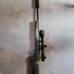 Carabine Browning GRS X-BOLT 243 + Lunette Walther PRS 4-24x50 avec Silencieux BR T8 18x1 .25 0113