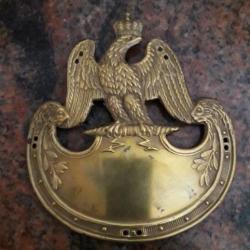 plaque de shako pré1812 premier empire Napoléon Ier Reproduction