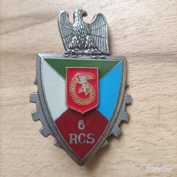 Insigne 6 RCS rgt de commandement et de soutien 6DLB