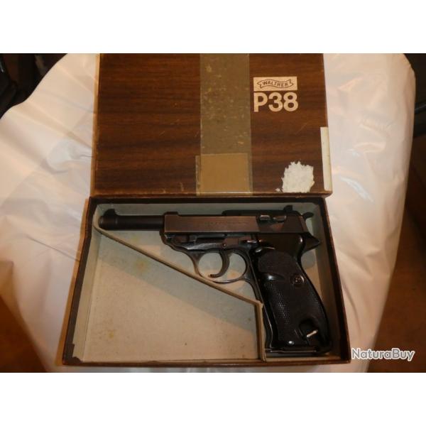 pistolet WALTHER  P38 cal 9mm