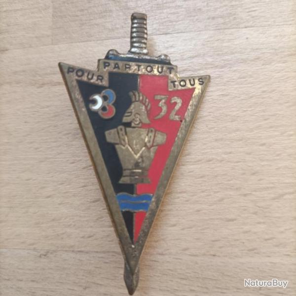 INSIGNE 32 REGIMENT DU GENIE