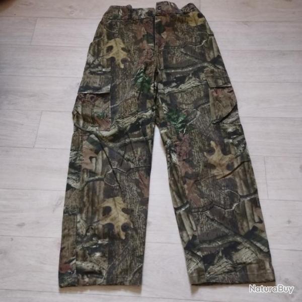 Pantalon camouflage coton