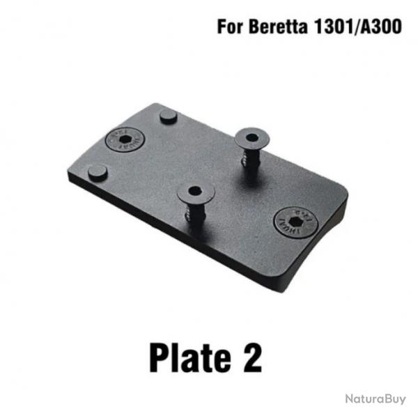 Embase montage pour point rouge pour Beretta 1301, A300 Patrol - Modle 2