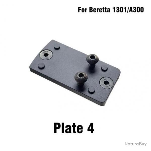 Embase montage pour point rouge pour Beretta 1301, A300 Patrol - Modle 4