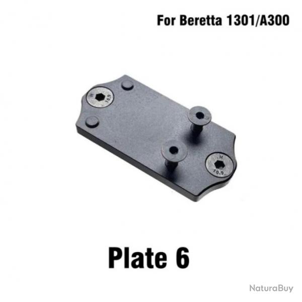 Embase montage pour point rouge pour Beretta 1301, A300 Patrol - Modle 6