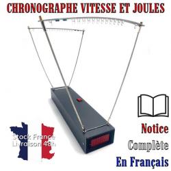 Chronographe balistique avec notice française complète - Envoi rapide depuis la France