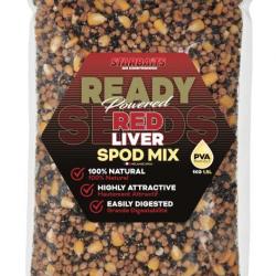 Graine Cuite Starbaits Ready Seeds Red Liver Spod Mix / Mélange 1KG