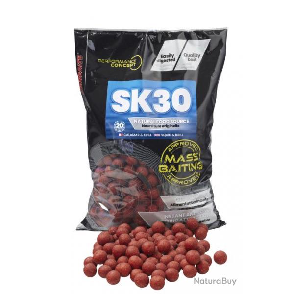 Bouillette D'Amorage Starbaits Performance Concept Sk30 Mass Baiting 3Kg 20MM