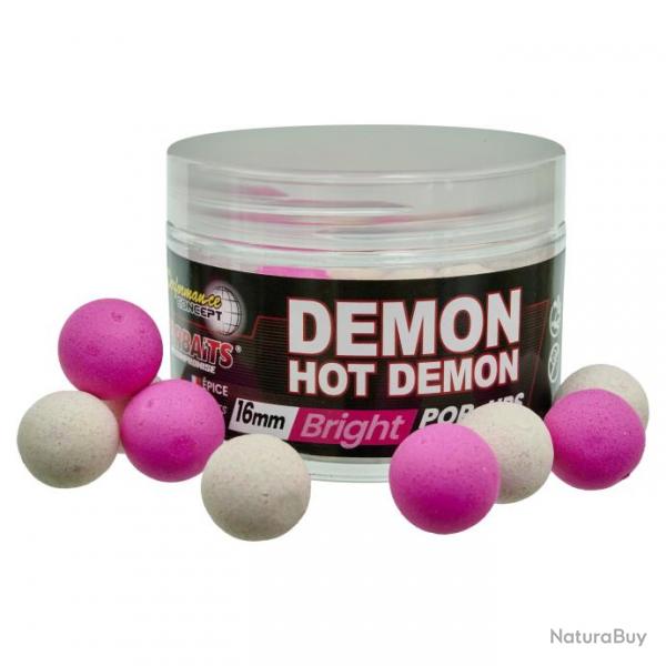 Bouillette Flottante Starbaits Performance Concept Hot Demon Bright Pop Up 50G 16MM