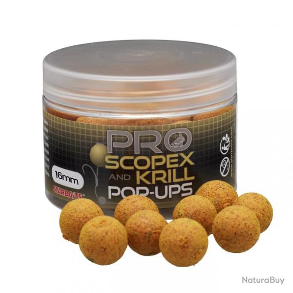 Bouillette Flottante Starbaits Performance Concept Pro Scopex Krill Pop Up 50G 16MM