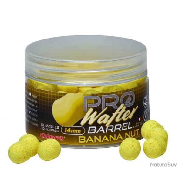 Bouillette Equilibr Starbaits Performance Concept Pro Banana Nut Wafter Barrel 14Mm 50G