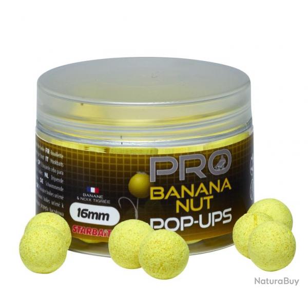 Bouillette Flottante Starbaits Performance Concept Pro Banana Nut Pop Up 50G 16MM