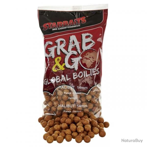 Bouillette Starbaits Grab & Go Global Boilies 1Kg 14mm Halibut