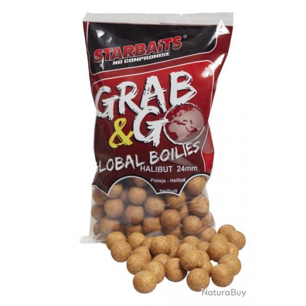 Bouillette Starbaits Grab & Go Global Boilies 1Kg 24mm Halibut