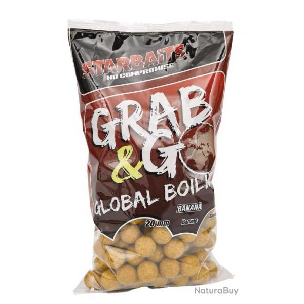 Bouillette Starbaits Grab & Go Global Boilies 2.5Kg 14mm Mega Fish