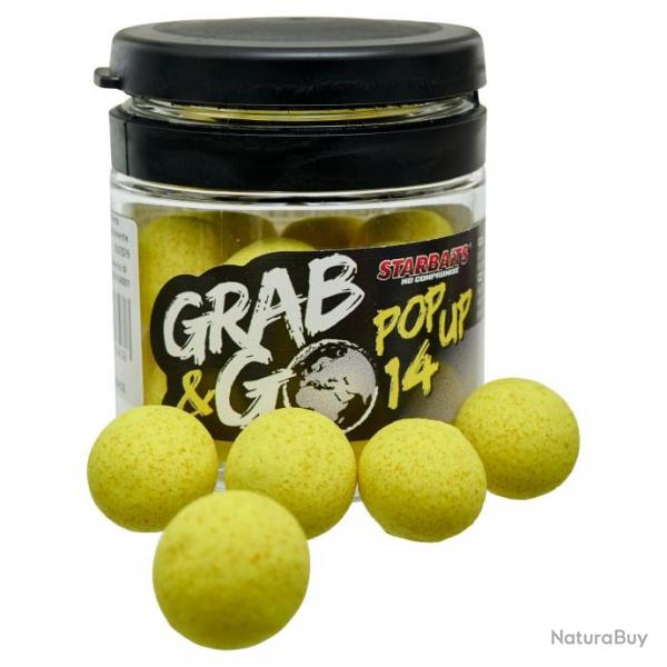 Bouillette Flottante Starbaits Grab & Go Global Pop Up 20g Banana cream