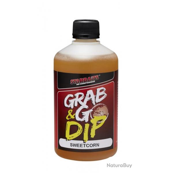 Additif Liquide Starbaits Grab & Go Global Dip 500ml Sweet Corn