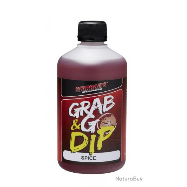 Additif Liquide Starbaits Grab & Go Global Dip 500ml Spice