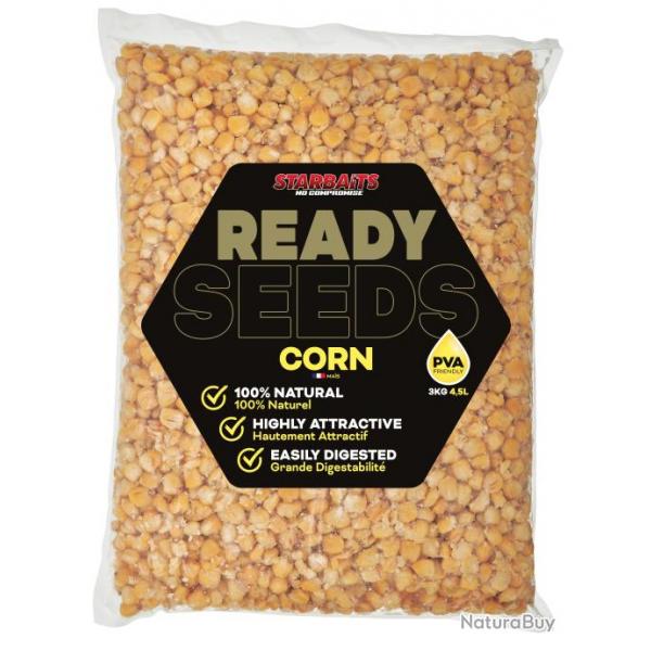 Graine Cuite Starbaits Ready Seeds Corn 3KG