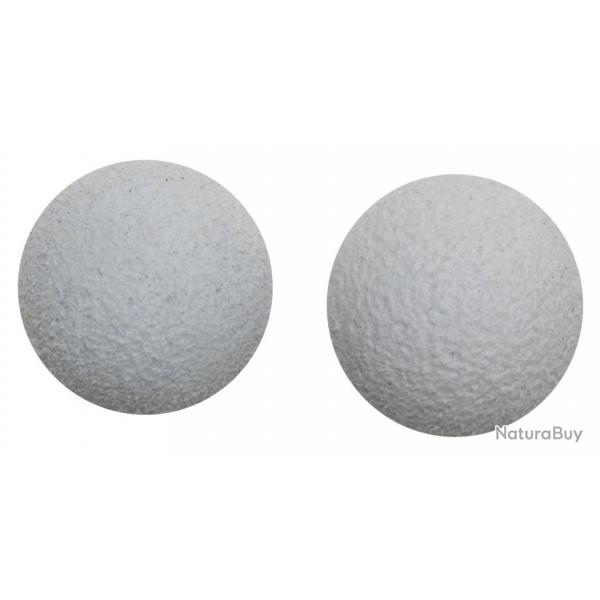 Mousse  Zig Starbaits Round Balls 14mm BLANCHE