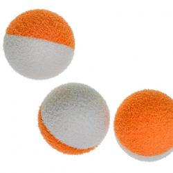 Mousse à Zig StarbaitsTwo Tones Balls 14Mm Orange & Blanc