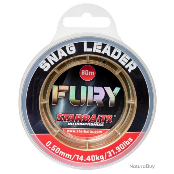 Tte de Ligne Starbaits Fury Snag Leader 50/100-14,4KG