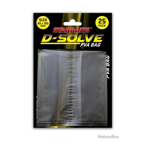 Sac Soluble Starbaits D Solve Pva Bags 85-100 (MM)