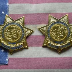 Badge Police HIGHWAY PATROL CHIPS série année 1980