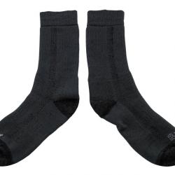 Chaussettes de randonnée Aigle Noir-P.35 au P.38 noire