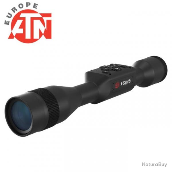 ATN X-Sight 5, 3-15x Lunette de vise pour la chasse de jour et de nuit