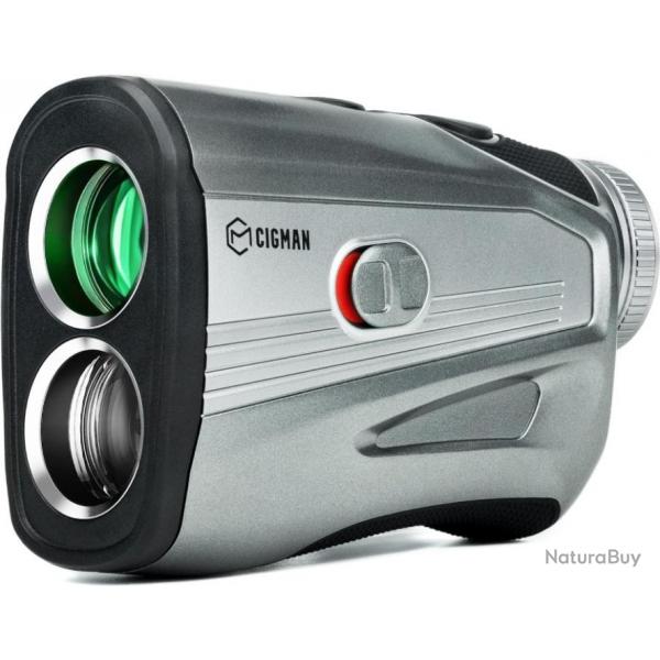 Tlmtre Laser 1000 Mtres avec Pente Rechargeable par USB, Grossissement 7X pour Chasse et golf