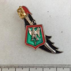 FRANCE ABC ARME BLINDÉE CAVALERIE - insigne  7° Régiment de Chasseurs Drago