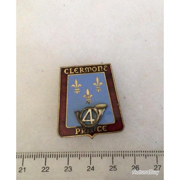 FRANCE ABC ARME BLINDE CAVALERIE - insigne  4 Rgiment de Chasseurs Drago