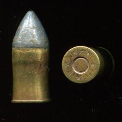 11 mm 1873 - balle pointue Mle 73-90 réglementaire France - étui 1 trou