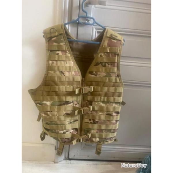 Gilet tactique multicam