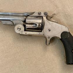 Revolver Smith & Wesson Baby Russian Calibre 38 SA 1er modèle