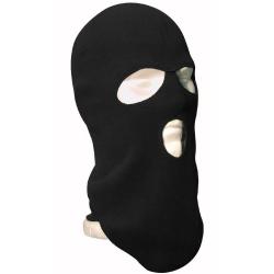 Cagoule polaire 3 trous TU NOIR UNI