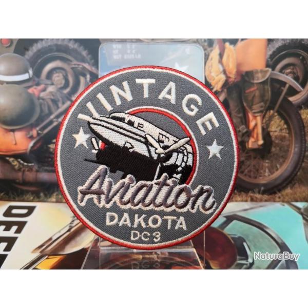 Patch brod  Vintage Dakota DC3  85 mm END