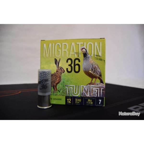 Dstockage ! - TUNET MIGRATION 36, Calibre 12, 36gr, plomb 7*