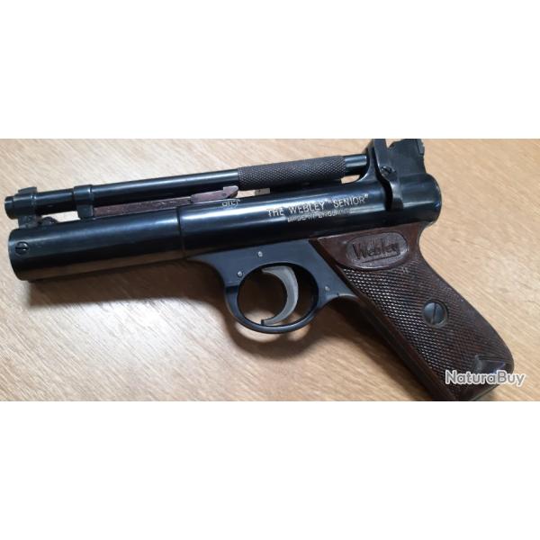 Pistolet air comprim Webley cal 4.5 model SENIOR