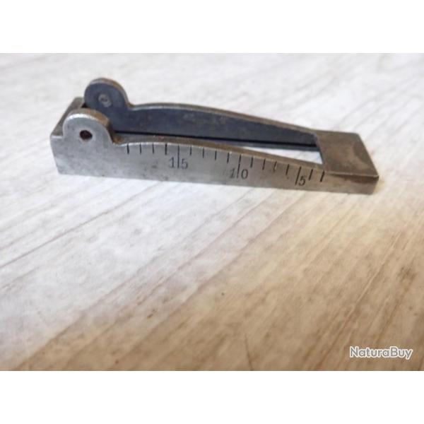 Support de planchette de hausse gradue pour fusil suisse 96/11 ou G11 Schmidt Rubin