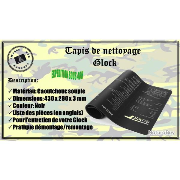 Tapis de nettoyage Glock