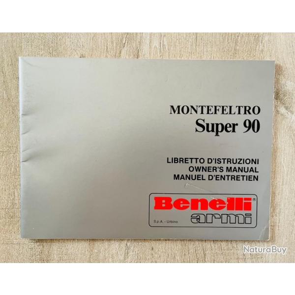 Notice Benelli Montefeltro Super 90 Occasion