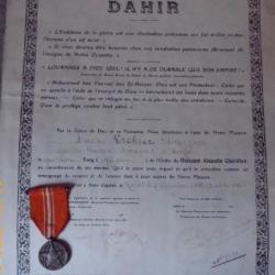 Médaille du mérite satisfaction officier MAROC