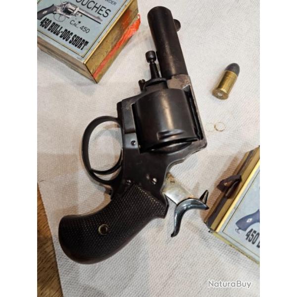 revolver bulldog calibre 450  poudre noire catgorie D