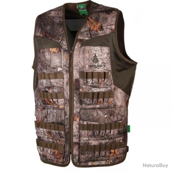 Gilet de chasse Treeland Multi Tubes Camo forest